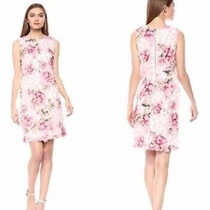 KARL LAGERFELD Flora 3D Applique Dress